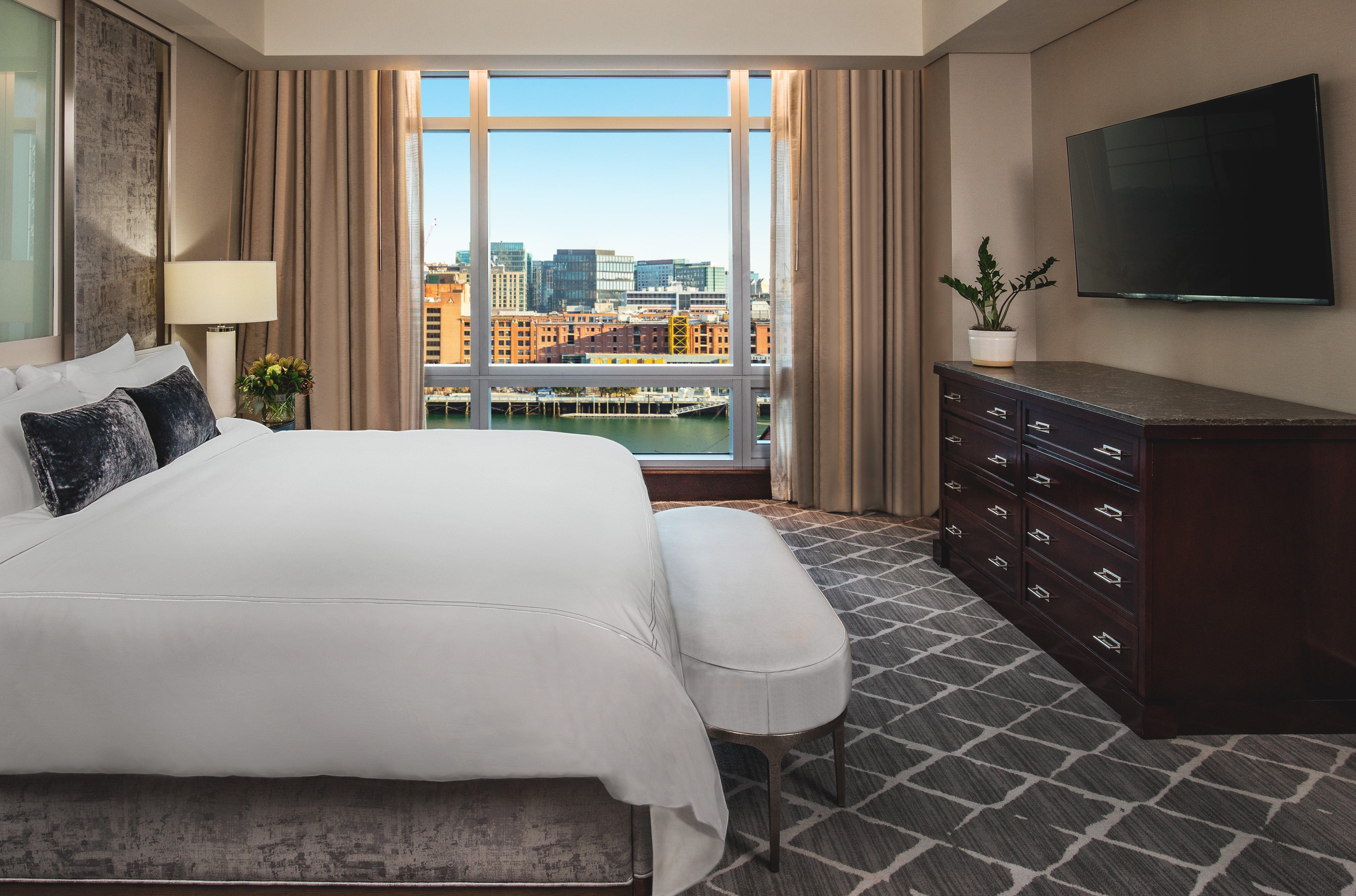 Intercontinental Boston By Ihg Hotel Exterior foto A bedroom at the Four Seasons Hotel Boston